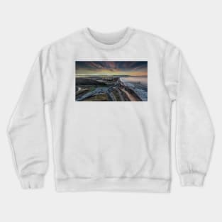Saltburn by the Sea Sunset Crewneck Sweatshirt